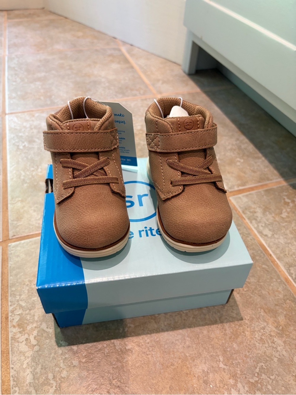 Stride Rite Toddler Tan Boots